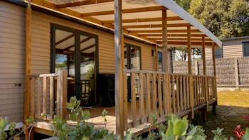 Mietunterkunft - Premium 2 Zimmer - 30M²  - Terrasse - Camping ACAPULCO