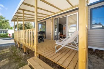 Mietunterkunft - Premium 3 Zimmer - 33M² - Terrasse - Camping ACAPULCO