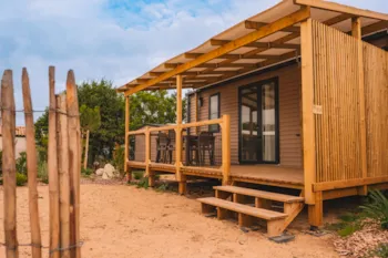 Mietunterkunft - Palm 3 Zimmer - 30M² - Terrasse - Camping ACAPULCO