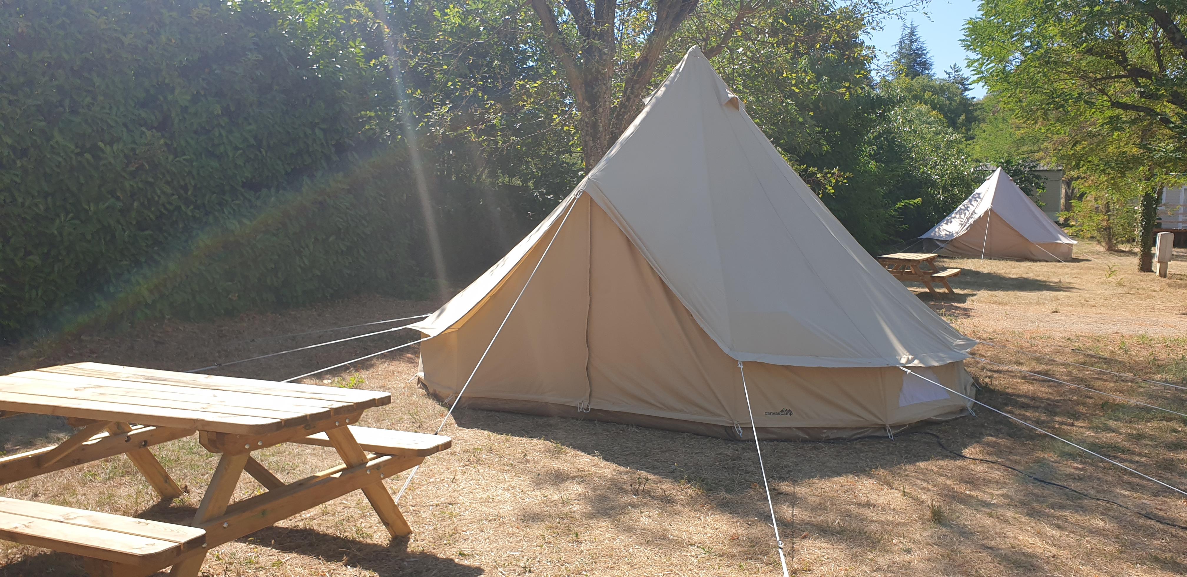 Mietunterkunft - Fitted Tent 2 Pers - Camping La Résidence d'Eté