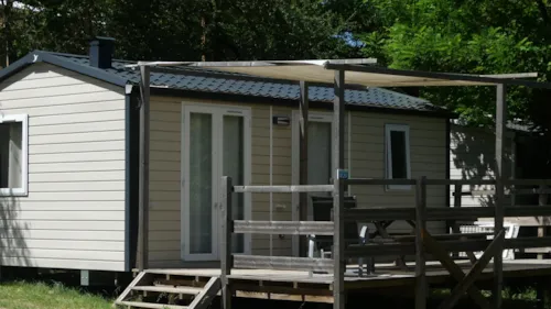Mietunterkunft - Cottage Confort Clim - 24 M² - 4 Men - Klimatisiert - image n°1 - Camping La Résidence d'Eté