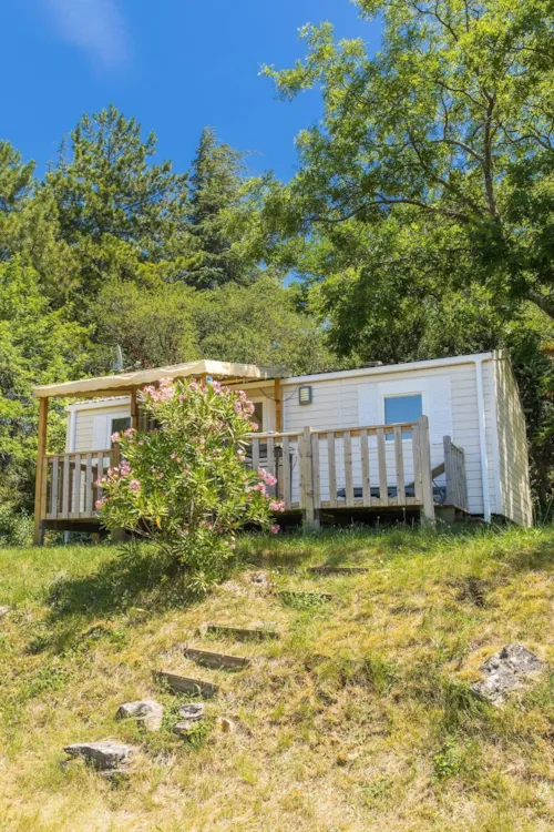 Huuraccommodatie(s) - Cottage Premium Famille - 33 M²- 3 Kamers - 6 Men - image n°1 - Camping La Résidence d'Eté