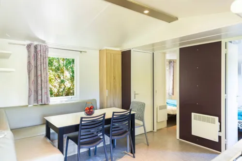 Huuraccommodatie(s) - Cottage Premium Famille - 33 M²- 3 Kamers - 6 Men - image n°6 - Camping La Résidence d'Eté