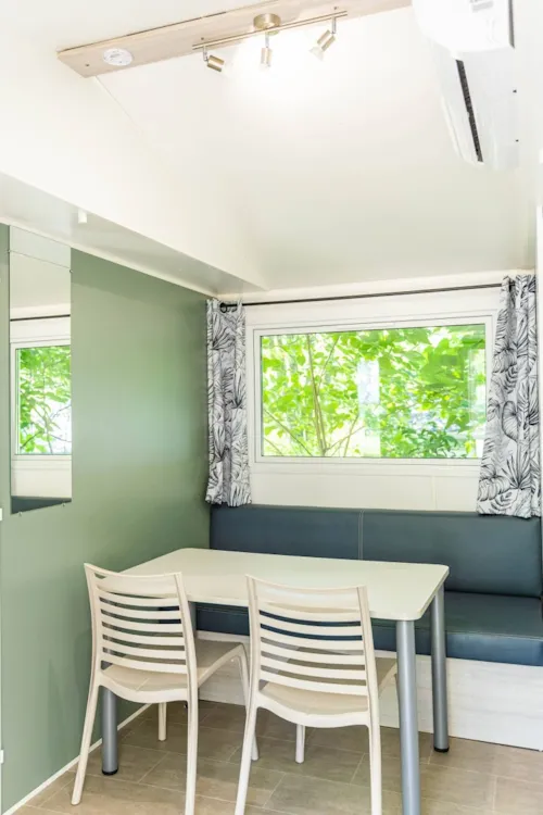 Mietunterkunft - Cottage Confort Clim - 24 M² - 4 Men - Klimatisiert - image n°6 - Camping La Résidence d'Eté