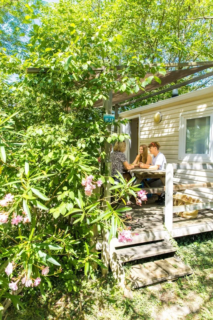 Mietunterkunft - Cottage Classique - 18 M² - 2 Zimmer - 4 Men - image n°7 - Camping La Résidence d'Eté