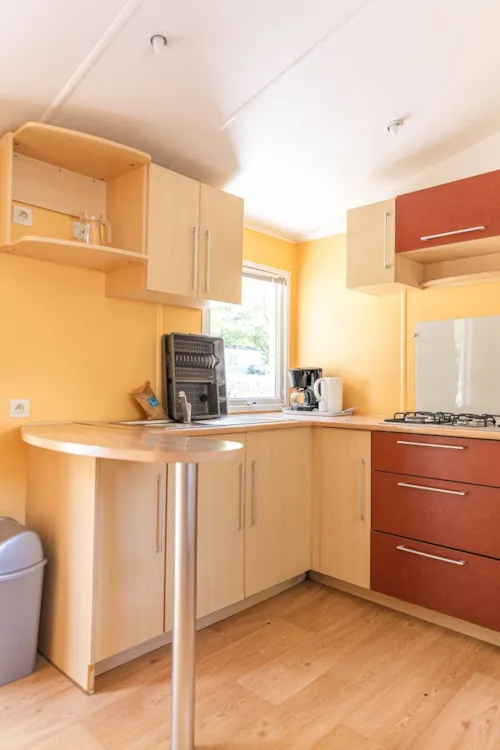 Mietunterkunft - Cottage Confort - 28 M² - 2 Zimme - 4/6 Men - image n°4 - Camping La Résidence d'Eté