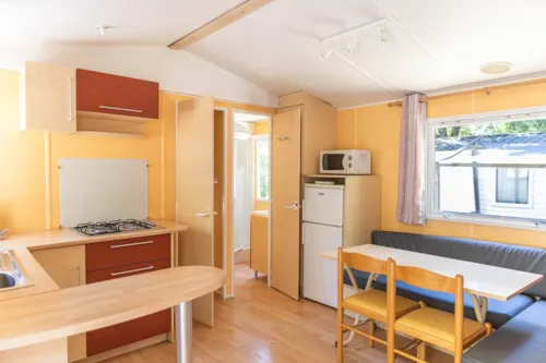 Mietunterkunft - Cottage Confort - 28 M² - 2 Zimme - 4/6 Men - image n°8 - Camping La Résidence d'Eté