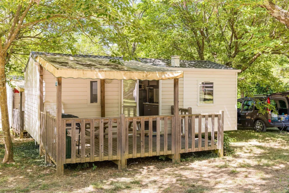 Accommodation - Cottage « La Petite Tribu » - 26 M² - 2 Bedrooms - 6 Pers - Plancha - image n°9 - Camping La Résidence d'Eté