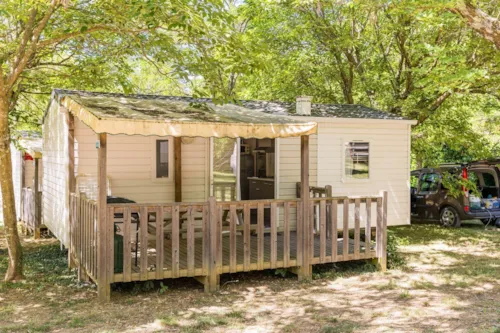 Accommodation - Cottage « La Petite Tribu » - 26 M² - 2 Bedrooms - 6 Pers - Plancha - image n°1 - Camping La Résidence d'Eté