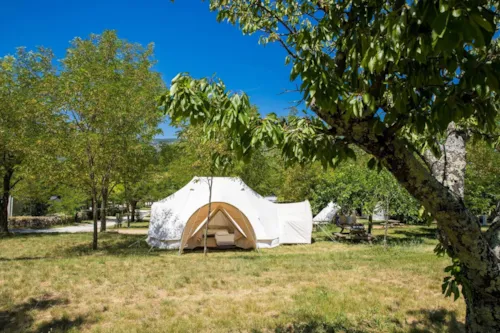 Accommodation - Tente Tipi Aménagée – 6 - image n°5 - Camping La Résidence d'Eté