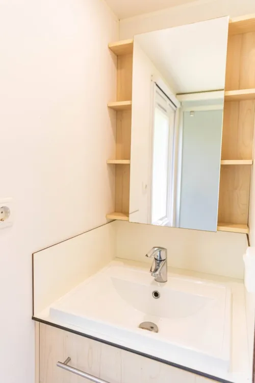 Mietunterkunft - Cottage Prestige Clim – 34 M² – 2 Schlafzimmer – 6 Personen – Klimaanlage Und Plancha - image n°2 - Camping La Résidence d'Eté