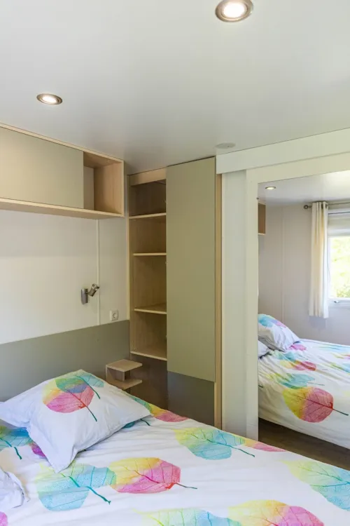 Mietunterkunft - Cottage Prestige Clim – 34 M² – 2 Schlafzimmer – 6 Personen – Klimaanlage Und Plancha - image n°5 - Camping La Résidence d'Eté