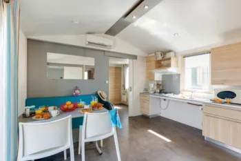 Mietunterkunft - Mobilheim Sun Life Top Presta 31M² - Capfun - Camping les Huttes
