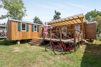 Mietunterkunft - Mobilheim Tribu + Top Presta 51M² - Capfun - Camping les Huttes