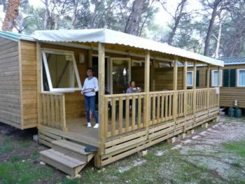 Mietunterkunft - Mobilheim Moon Duo 20M² - Capfun - Le Moulinal