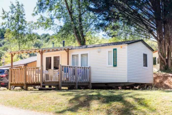 Mietunterkunft - Mobilheim Classic Xl 34M²| 3 Schlafzimmer | Klimaanlage| Terrasse Ballkon - Camping Marvilla Parks - Le Val d'Ussel