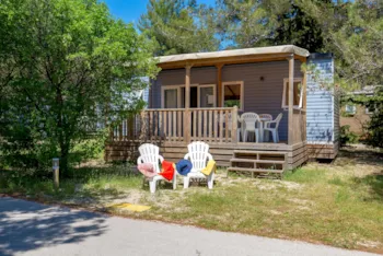 Mietunterkunft - Mobilheim Comfort Xl 35M²| 3 Zimmer  | Klimaangle| Terrasse Balkon - Camping Marvilla Parks - Le Val d'Ussel