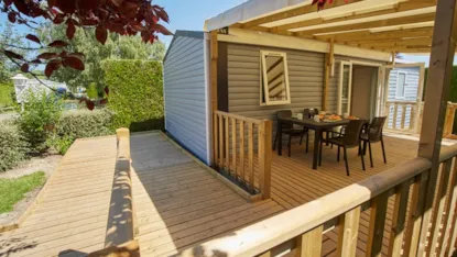 Mobil-Home Comfort Xl Pmr | 35M² | Climatisation | 2 Chambres | Terrasse Surélevée -