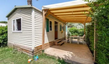 Mietunterkunft - Mobilheim Classic | 20M² | 2 Schlafzimmer | Einfache Terrasse- - Camping Marvilla Parks - La Palmeraie