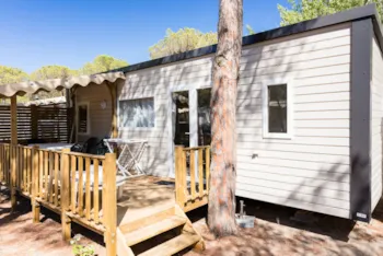 Mietunterkunft - Mobilheim Comfort Xl 33M² - 3 Schlafzimmer - Klimaanlage - Überdachte Terrasse - - Camping Marvilla Parks - Les Sablines