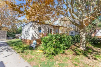 Mietunterkunft - Mobilheim Comfort - 29 M²- 2 Zimmer - Hochterrasse - Homair - Camping Les Sablines