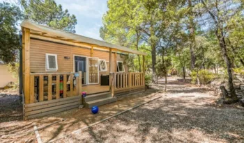 Mietunterkunft - Mobilheim Premium Exclusive | 35M² | Klimaanlage + Wifi | 3 Schlafzimmer | Lounge Terrasse - - Camping Marvilla Parks - Le Val de Durance