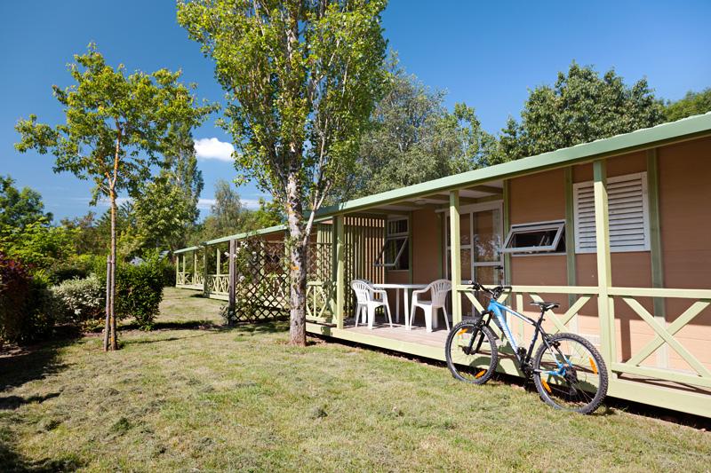 Location - Espace Classic Chalet 34M² - Climatisation - Tv - Camping Koawa Le Caussanel