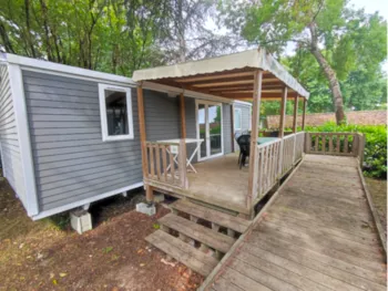 Mietunterkunft - Mobilheim Ciela Confort Barrierefrei - 2  Zimmer - Camping Le Caussanel
