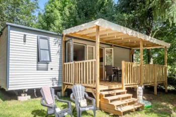 Mietunterkunft - Mobilheim Ciela Privilège – 3 Schlafzimmer - Grill - Camping Le Caussanel