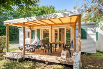Mietunterkunft - Mobilheim Ciela Confort Compact - 2  Zimmer - Camping Le Caussanel