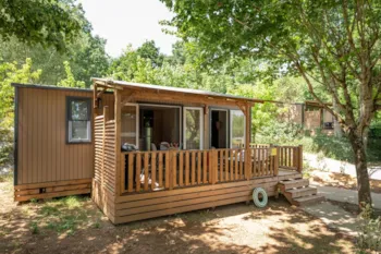 Mietunterkunft - Neu – Mobilheim Ciela Privilège – 2 Schlafzimmer - Grill - Camping Le Caussanel