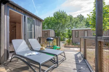 Mietunterkunft - New - Mobilheim Ciela Prestige - 2 Schlafzimmer, Davon 1 Elternschlafzimmer - Bettwäsche, Handtücher Und Bademantel - Camping Le Caussanel