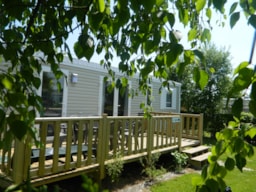 Accommodation - Mobile-Home (3 Bedrooms) - Camping Le Champ Neuf