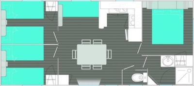 Mobile-Home (3 bedrooms)