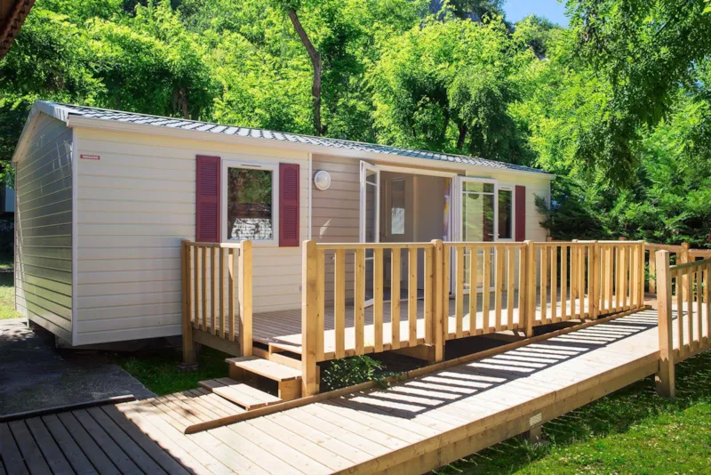 Mobil-Home Pour Personnes À Mobilité Réduite (2 Chambres)