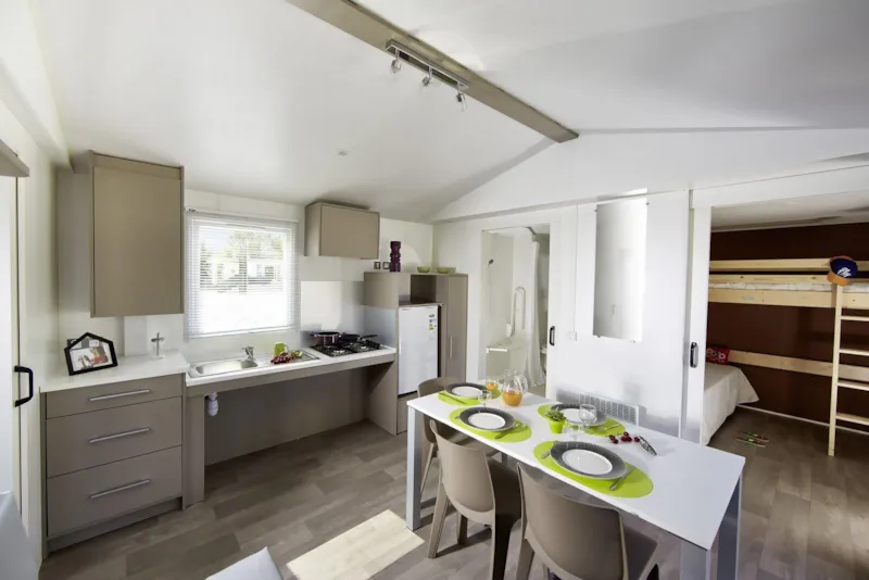 Mobil-Home Pour Personnes À Mobilité Réduite (2 Chambres)