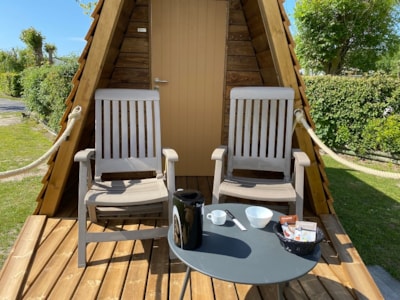 Wooden tent