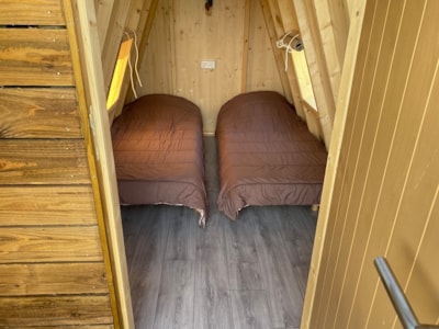 Wooden tent