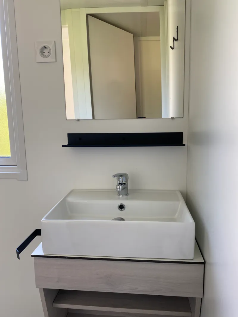 Mobil-Home (2 Chambres) Avec Lave Vaisselle, 2 Sdb Et Terrasse Couverte