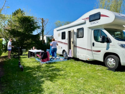 Package camping-car (drainage system)