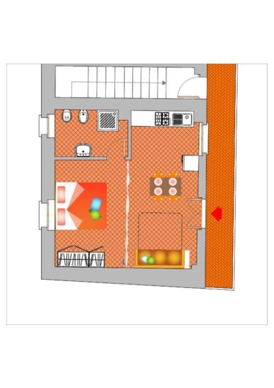Apartment 32 sqm — 4