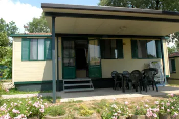 Mietunterkunft - Maxicaravan Rocca (8M X 3M) Klimaanlage - Camping La Rocca