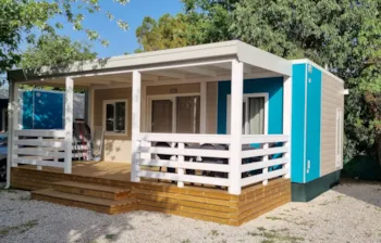 Mietunterkunft - Maxicaravan Pisenze (7.7M X 4M) Mit Klimaanlage - Camping La Rocca