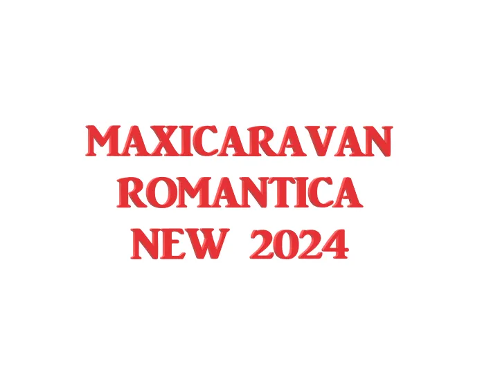 Maxicaravan Romantica (7.1m x 3.6m) con aria condizionata (NEW)