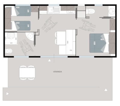 Maxicaravan Comfort (8.3m x 4m) with a.c. (New 2025) — 7