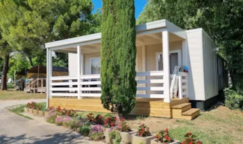 Mietunterkunft - Maxicaravan Primula (7,7M X 3,6M) Mit Klimaanlage (New 2026) - Camping La Rocca