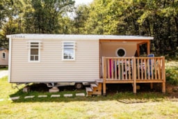 Accommodation - Mobile Home Capucine - 2 Bedrooms + Terrace 6.70 M² - Domaine de Corneuil