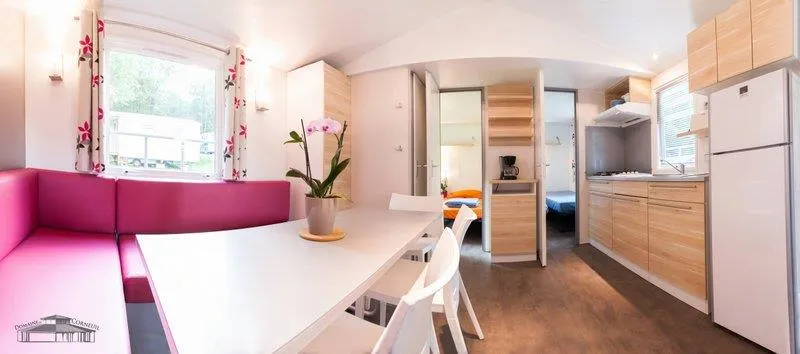 Mobil-Home Premium Pivoine - 3 Chambres + Terrasse 11.25 M²