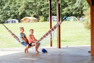 Comfort Pitch XXL including 2 people, 1 car and electricity 10A — 4