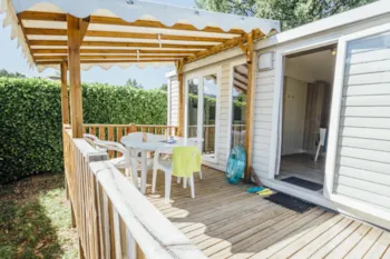 Mietunterkunft - Sunelia Confort Premium 2 Zimmer 27M² - Camping Sunêlia L'Hippocampe